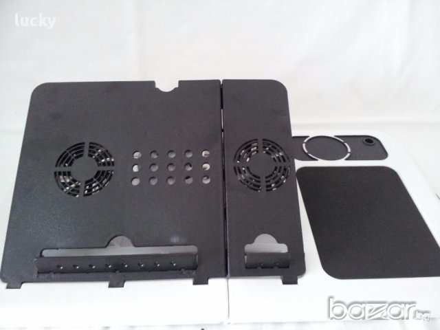 Масичка за лаптоп с 2 вентилатора+usb удължител, снимка 5 - Друга електроника - 17072298