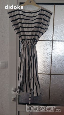 черно-Бяла рокля 2, снимка 4 - Рокли - 19742614
