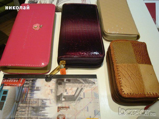 розово дамско портмоне, снимка 2 - Портфейли, портмонета - 11838787