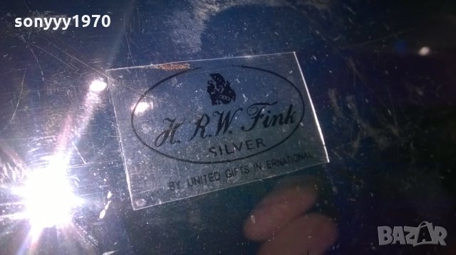 h.r.w.fink-silver-60х20х7см-внос англия, снимка 17 - Колекции - 23429913