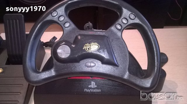 Playstation mad catz-волан и педали-внос швеицария, снимка 4 - Аксесоари - 14680295