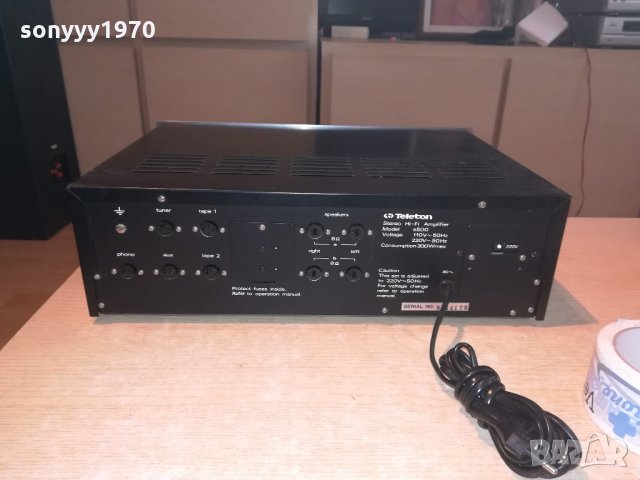 teleton hifi amplifier-внос швеицария, снимка 10 - Ресийвъри, усилватели, смесителни пултове - 21544448