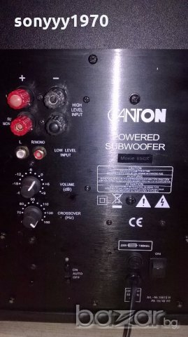 canton powered subwoofer 40х38х23см-внос швеицария, снимка 15 - Тонколони - 18409623