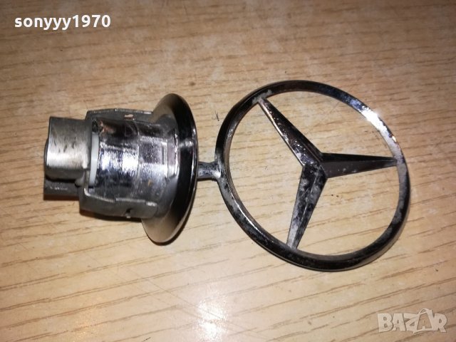 mercedes benc-оригинал-емблема за преден капак 7.5см с основа, снимка 6 - Аксесоари и консумативи - 21720049