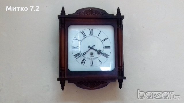 стенен механичен часовник весна, снимка 2 - Антикварни и старинни предмети - 21360841