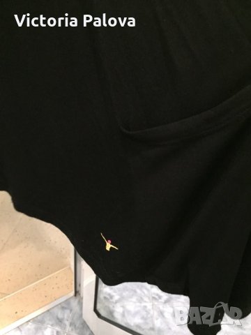 Асиметрична удобна рокля с джобове, снимка 5 - Рокли - 25693469