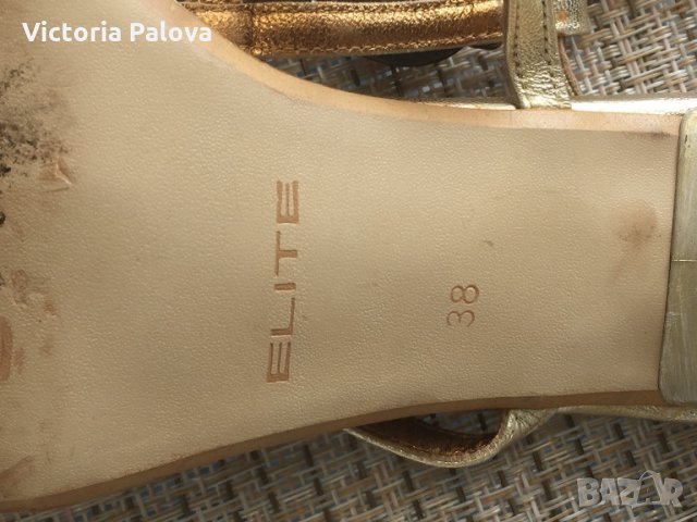 Уникални нежни сандали,ест кожа, снимка 10 - Дамски елегантни обувки - 24997909