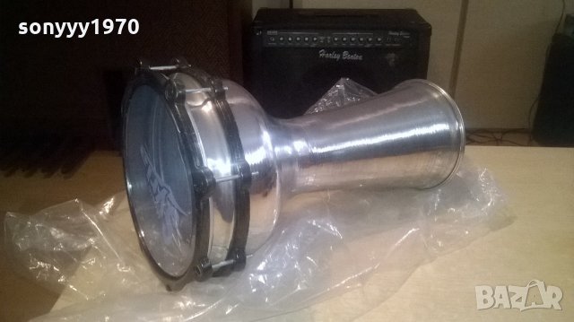 ГОЛЯМА Тарамбука 40х25см-алуминиева-нова от сирия-оригинал, снимка 3 - Ударни инструменти - 22199620