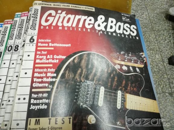 Музикално списание Gitarre & Bass, снимка 4 - Други ценни предмети - 20279828