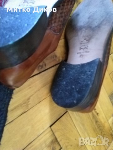 Мъжки обувки Естествена кожа windport  shoes 1982 made in Italy №43-№44, снимка 5 - Официални обувки - 25585236
