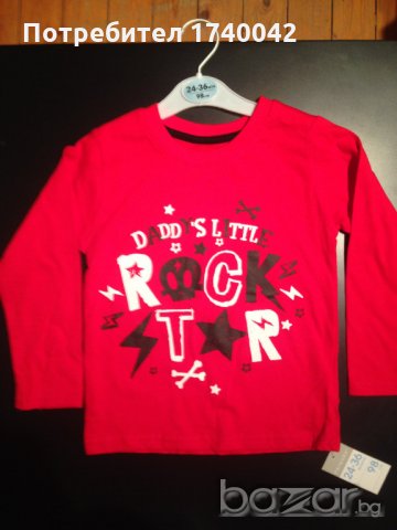 блуза с дълъг ръкав за 9-12мес. и  18-24мес. , снимка 3 - Бебешки блузки - 20874584