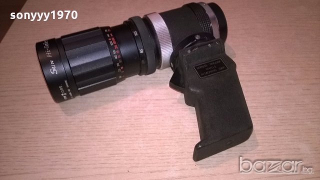 sun opt.hi-tele zoom lens-made in japan-внос швеицария, снимка 8 - Колекции - 19578226