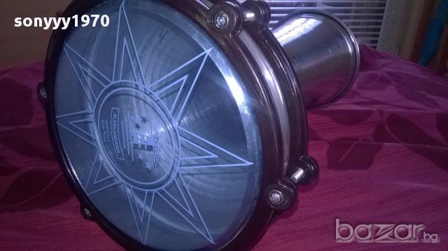 Тарамбука нова-оригинална-инокс 31x21см-внос сирия, снимка 5 - Антикварни и старинни предмети - 15477999