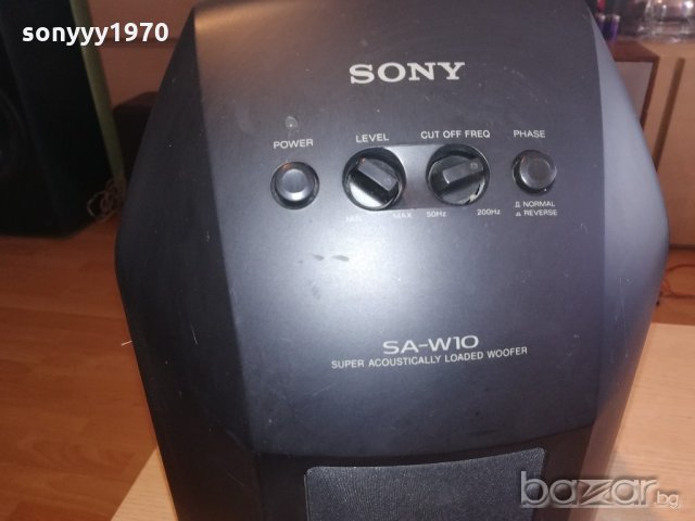 sony sa-w10 active super woofer-42х36х21см-внос швеция, снимка 11 - Тонколони - 20340151