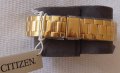 Нов ! Ръчен часовник Цитизен Сваровски Златен цвят, Citizen Swarovski Gold ToneED8122-59A, снимка 18