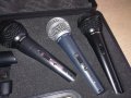 shure & behringer-микрофони комплект с куфар и държачи, снимка 5