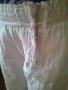бели нови шалварки, снимка 1 - Панталони - 7370948