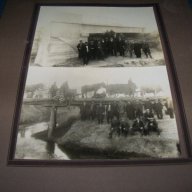 Стара фотография "Пред стария и новия мост", снимка 2 - Други ценни предмети - 15748221