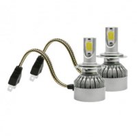 Диодни LED Крушки за фар Н4 -36W 6000K 3800 Lumena, снимка 2 - Аксесоари и консумативи - 23825636
