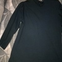 Блуза от трико с комбинация от дантела с ¾ ръкав., снимка 2 - Блузи с дълъг ръкав и пуловери - 24965370