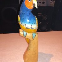 ретро колекция-папагал-дърво/лак-33х10см-внос франция, снимка 9 - Антикварни и старинни предмети - 20245035
