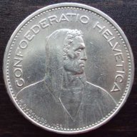 5 франка 1932, Швейцария, снимка 2 - Нумизматика и бонистика - 10106190