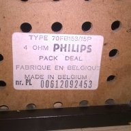 philips-made in belgium-тонколони-46х24х18см-внос швеицария, снимка 14 - Тонколони - 18557862