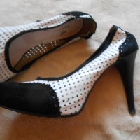 100 % кожа официални обувки Mario Lucci , снимка 3 - Дамски елегантни обувки - 22046349