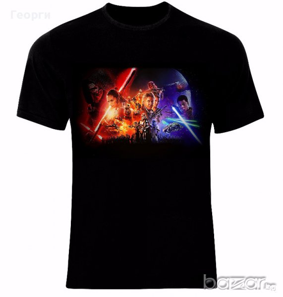 Междузвездни Войни Star Wars The Force Awakens Тениска Мъжка/Дамска S до 2XL, снимка 1