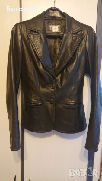 Дамско сако естествена кожа New Lооk, снимка 1