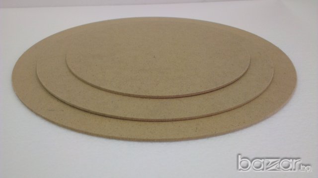 Основи за часовник от Мдф - 3бр. , снимка 2 - Декорация за дома - 7432586