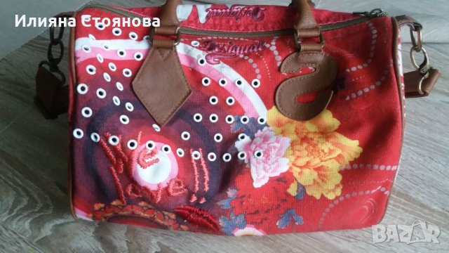 Чанта на Desigual дамска чанта къси и дълга дръжки, снимка 2 - Чанти - 24525891