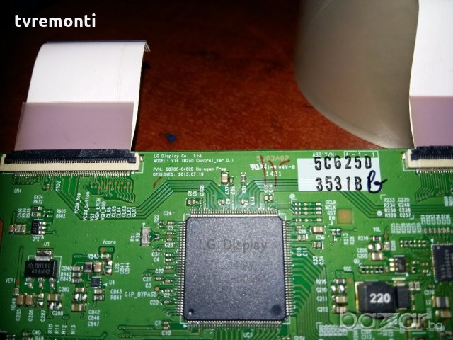 T con Board 6870c-0482b , снимка 3 - Части и Платки - 18574233