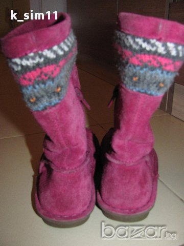 Clarks розови ботуши естествен велур № 29, UK 10,5, снимка 5 - Детски боти и ботуши - 13118561