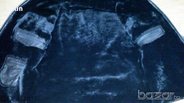 Дизайнерско кожено яке-кожух Giorgio Armani, снимка 5 - Якета - 11916696