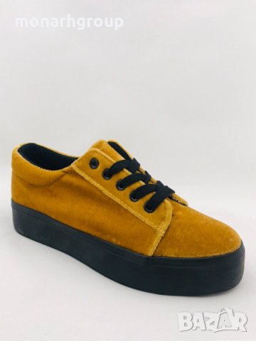 Дамски обувки Alogo/Yellow, снимка 2 - Дамски ежедневни обувки - 25113850
