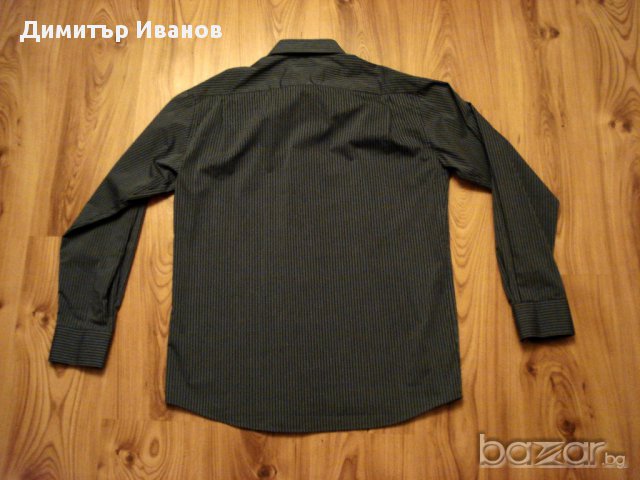 Продавам риза с дълъг ръкав Superior, райе, снимка 2 - Ризи - 10353515