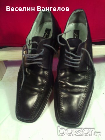 Мъжки спортно-елегантни обувки №42,5 ст.28см., снимка 2 - Спортно елегантни обувки - 20004722