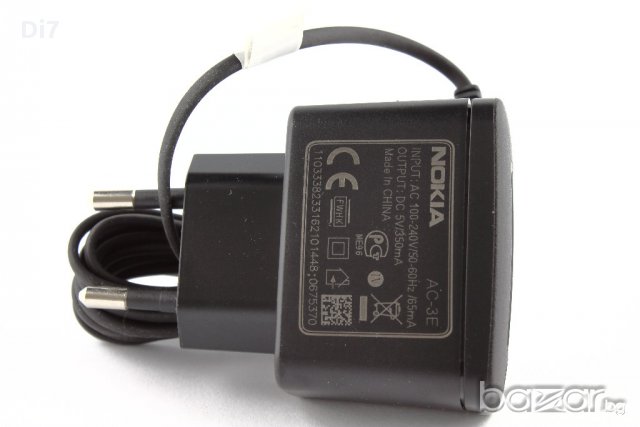 Оригинално зарядно за NOKIA, снимка 3 - Оригинални батерии - 16364779