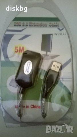 USB удължител 5м в Принтери, копири, скенери в гр. София - ID22134929 —  Bazar.bg