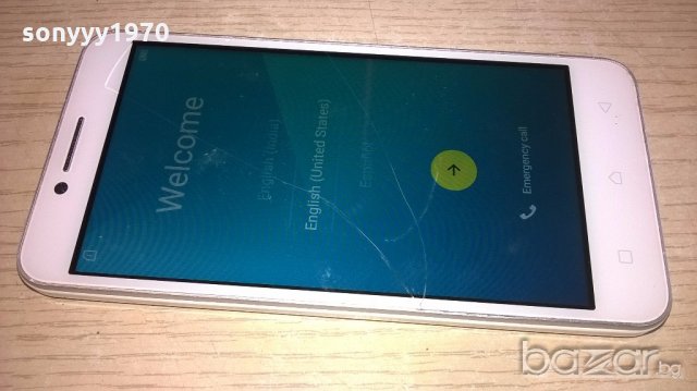 Lenovo vibe a2020a40+батерия и капак-за ремонт/части