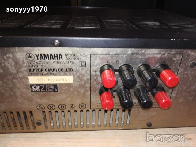 yamaha-amplifier за ремонт части-внос швеицария, снимка 15 - Ресийвъри, усилватели, смесителни пултове - 21273752