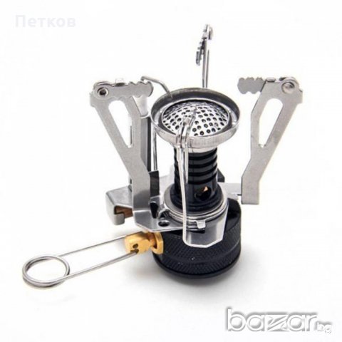 Компактна сгъваема газова горелка-котлон за туризъм, алпинизъм, лов и риболов. Със собствена п, снимка 5 - Газови котлони - 20062772