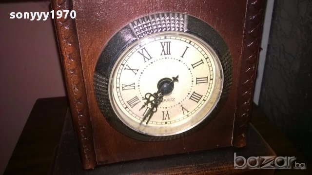 Ретро часовник-25х17х11-здрав работещ точно, снимка 5 - Други - 17046410