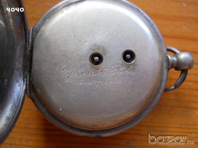 старинен  джобен часовник (Англия), снимка 4 - Антикварни и старинни предмети - 15985568