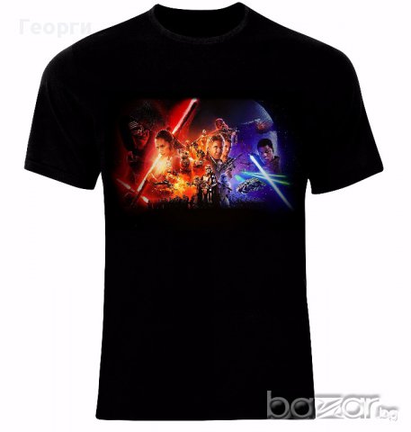 Междузвездни Войни Star Wars The Force Awakens Тениска Мъжка/Дамска S до 2XL, снимка 1
