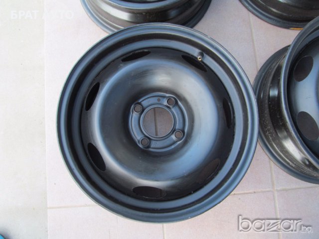 железни джанти за пежо  и ситроен 15'' ,4-болта, снимка 5 - Гуми и джанти - 10625131