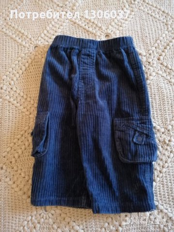 Джинсово панталонче за 9 месечно дете , снимка 1 - Панталони и долнища за бебе - 24122524