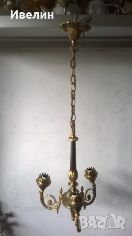 бароков полилей от бронз, снимка 2 - Полилеи - 25197540