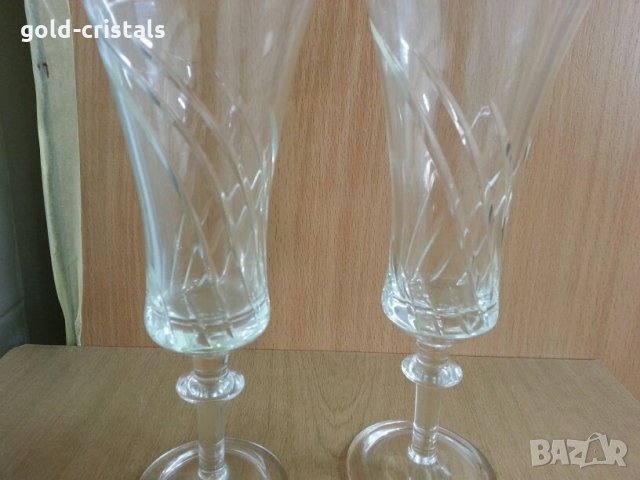 кристални чаши , снимка 4 - Антикварни и старинни предмети - 24963943